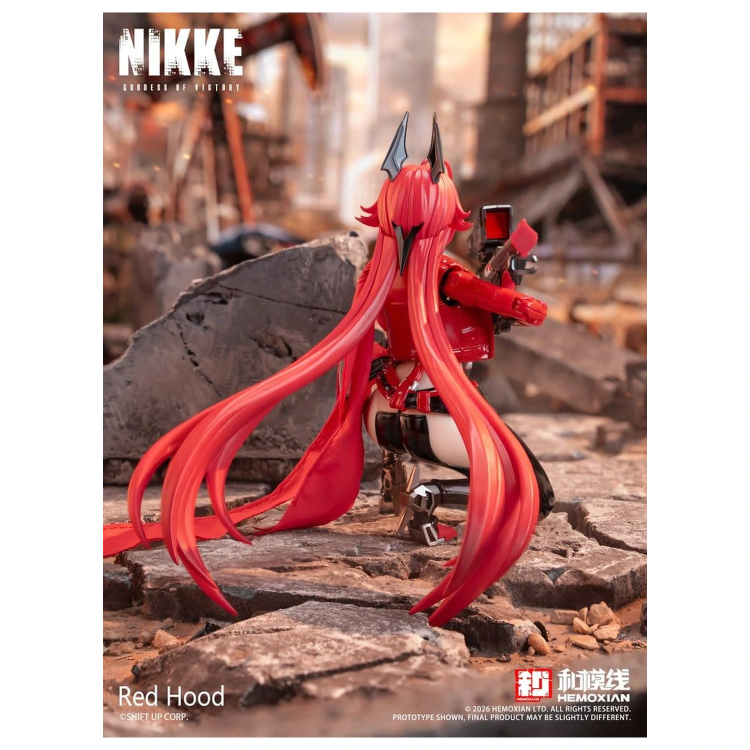 Goddess of Victory: Nikke kit model din plastic 1/12 Red Hood 18 cm poza produsului