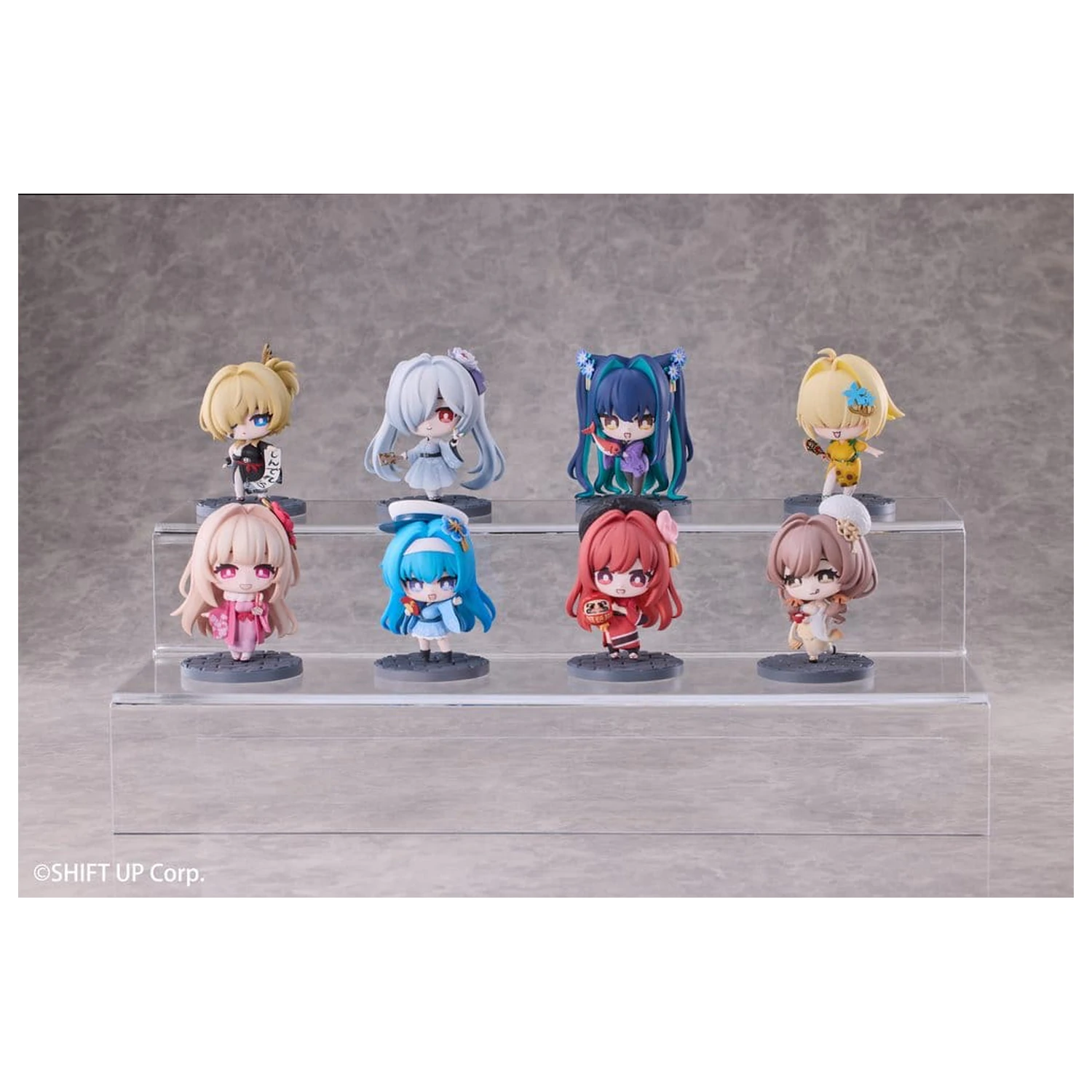 Goddess of Victory: Nikke New Year Special Mini Figurine Set de 8 bucati SD Figure 8 cm poza produsului