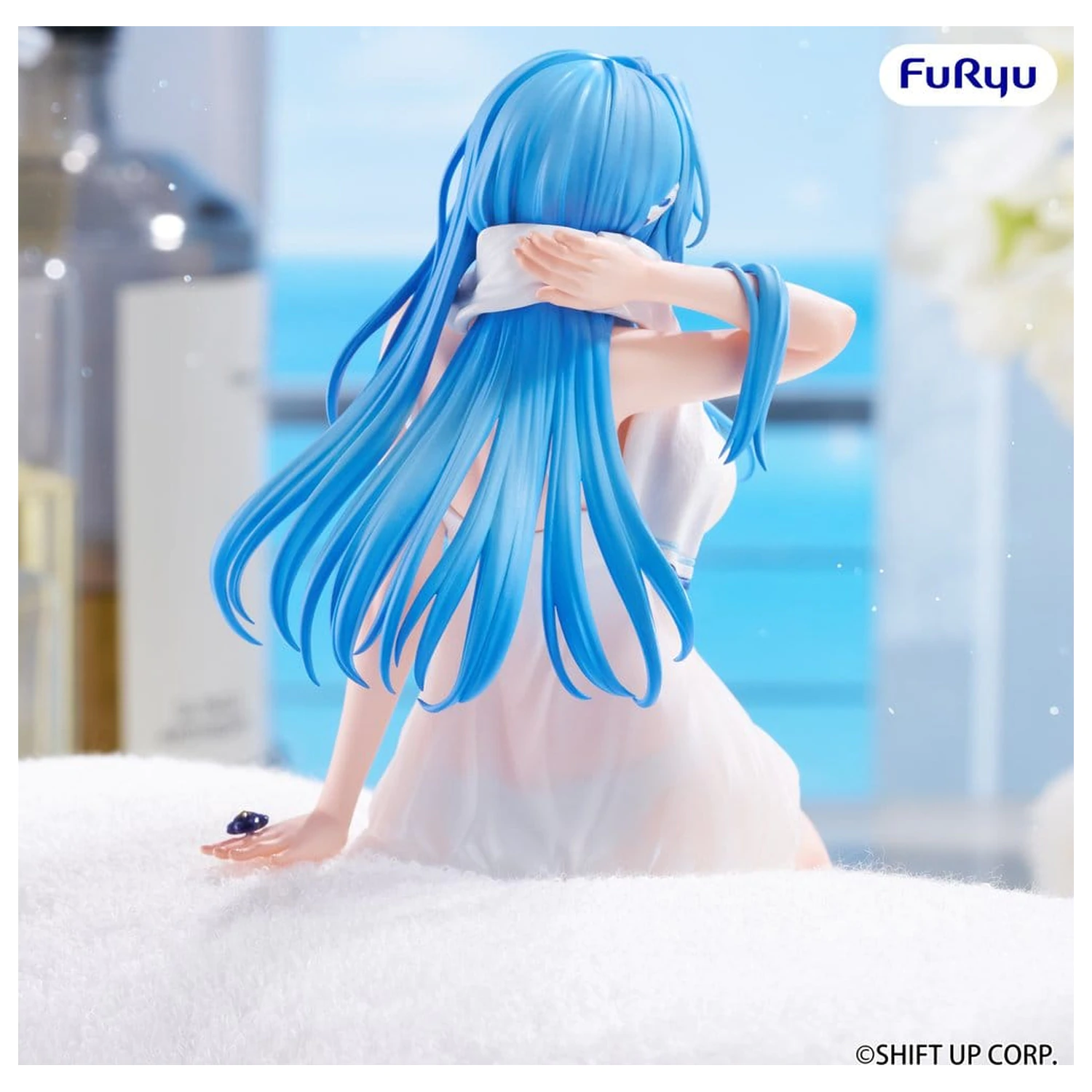 Goddess of Victory: Nikke Noodle Stopper Figurina PVC Helm After Shower 15 cm poza produsului
