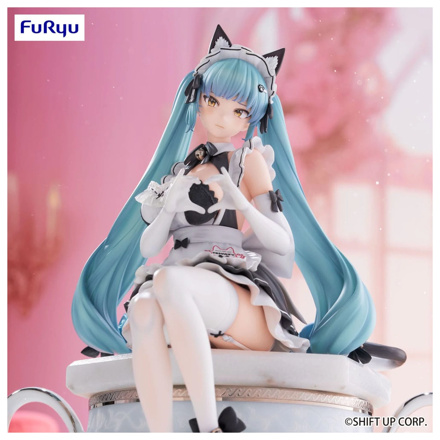 Goddess of Victory: Nikke Noodle Stopper PVC Statuie Privaty: Unkind Maid 15 cm poza produsului