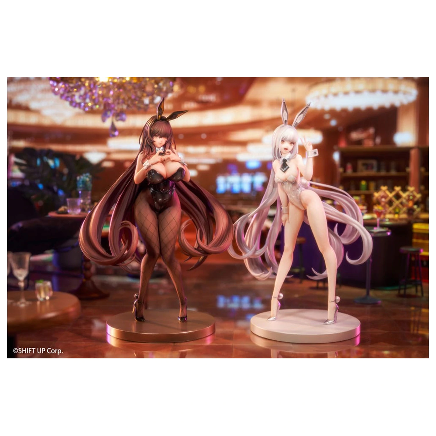 Goddess of Victory: Nikke statui din PVC Pachet 2 bucati 1/10 Noir & Blanc 20 cm poza produsului