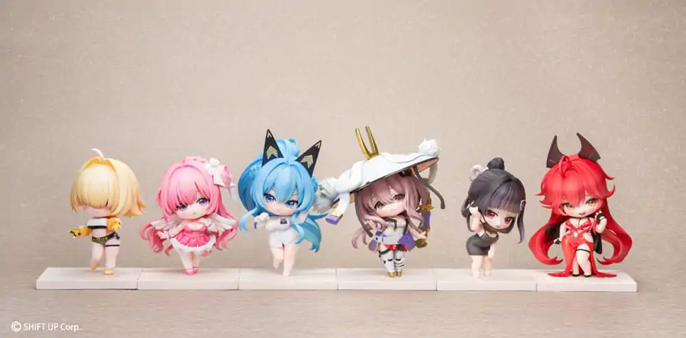 Goddess of Victory: Nikke SAC Series Mini Figurine Set 6 buc Chibi Vol. 2 10 cm poza produsului