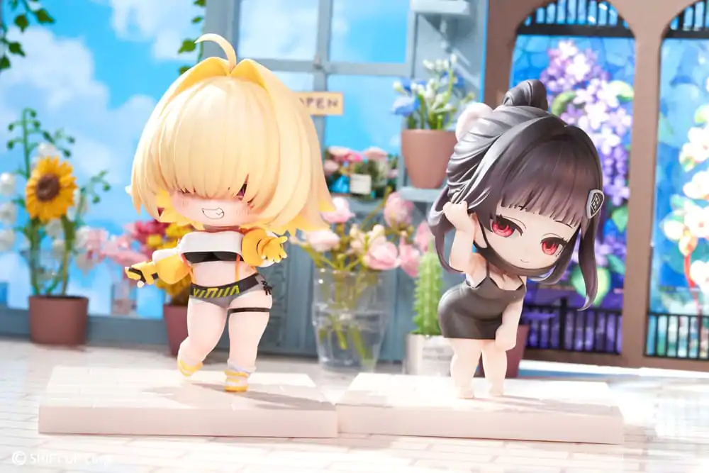 Goddess of Victory: Nikke SAC Series Mini Figurine Set 6 buc Chibi Vol. 2 10 cm poza produsului