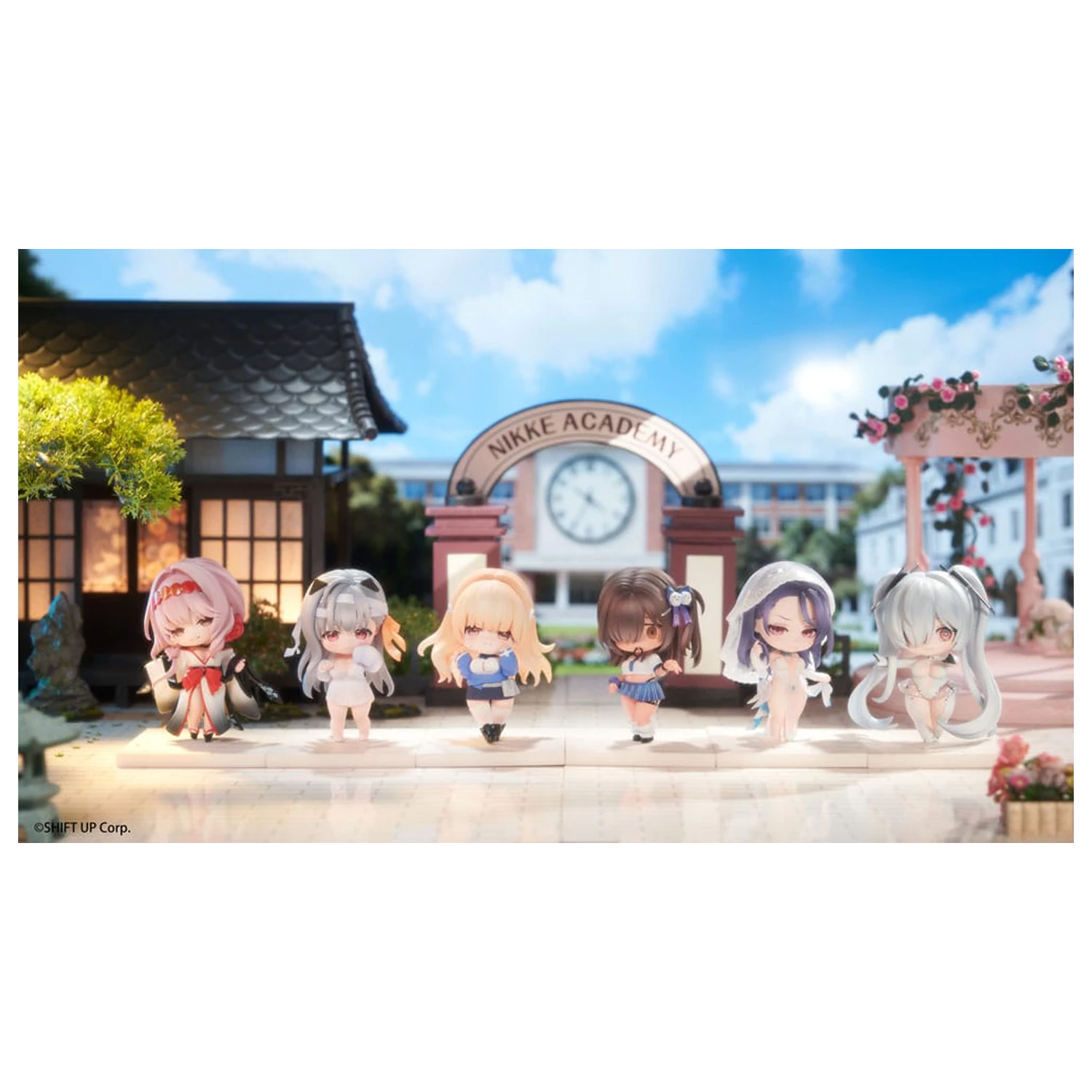 Goddess of Victory: Nikke SAC Series Miniaturi Figurine pachet de 6 Chibi Vol. 3 10 cm poza produsului