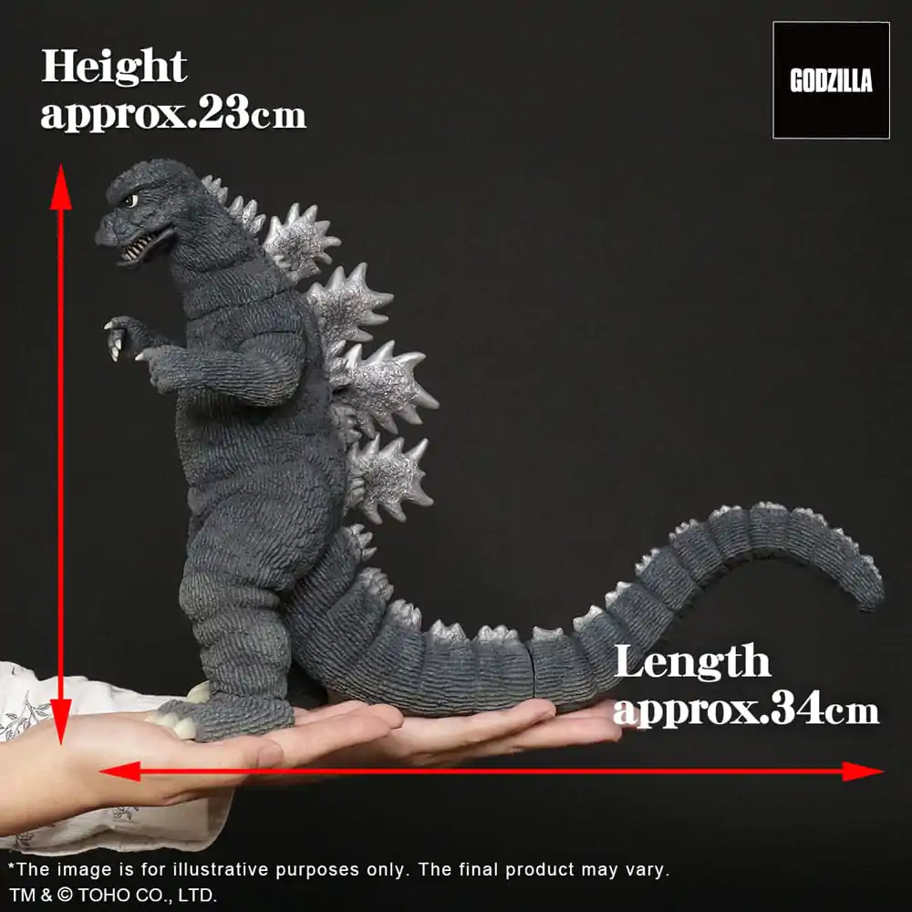 Godzilla (1974) TOHO Daikaiju Series Statuie PVC Godzilla 23 cm poza produsului