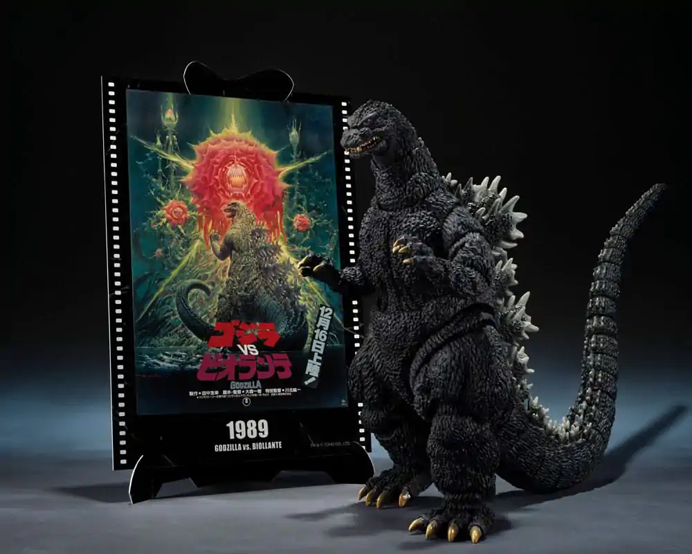 Godzilla (1989) S.H. Monster Arts Figurina de actiune Godzilla vs. Biollante Movie Graphic Plus 16 cm poza produsului