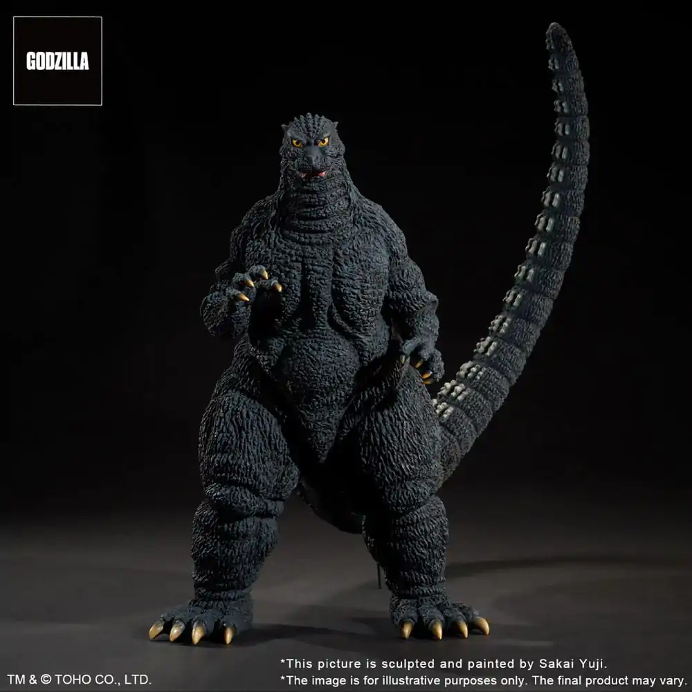 Godzilla 1993 TOHO Yuji Sakai Modeling Collection Statuie PVC Godzilla Gallant Figure in the Suzuka Mountains 35 cm poza produsului