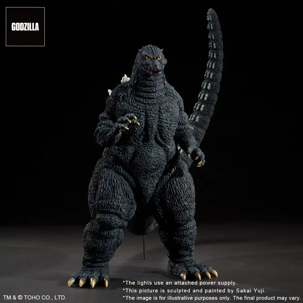 Godzilla 1993 TOHO Yuji Sakai Modeling Collection Statuie PVC Godzilla Gallant Figure in the Suzuka Mountains 35 cm poza produsului