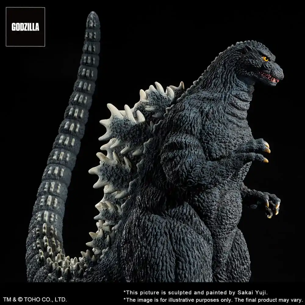 Godzilla 1993 TOHO Yuji Sakai Modeling Collection Statuie PVC Godzilla Gallant Figure in the Suzuka Mountains 35 cm poza produsului