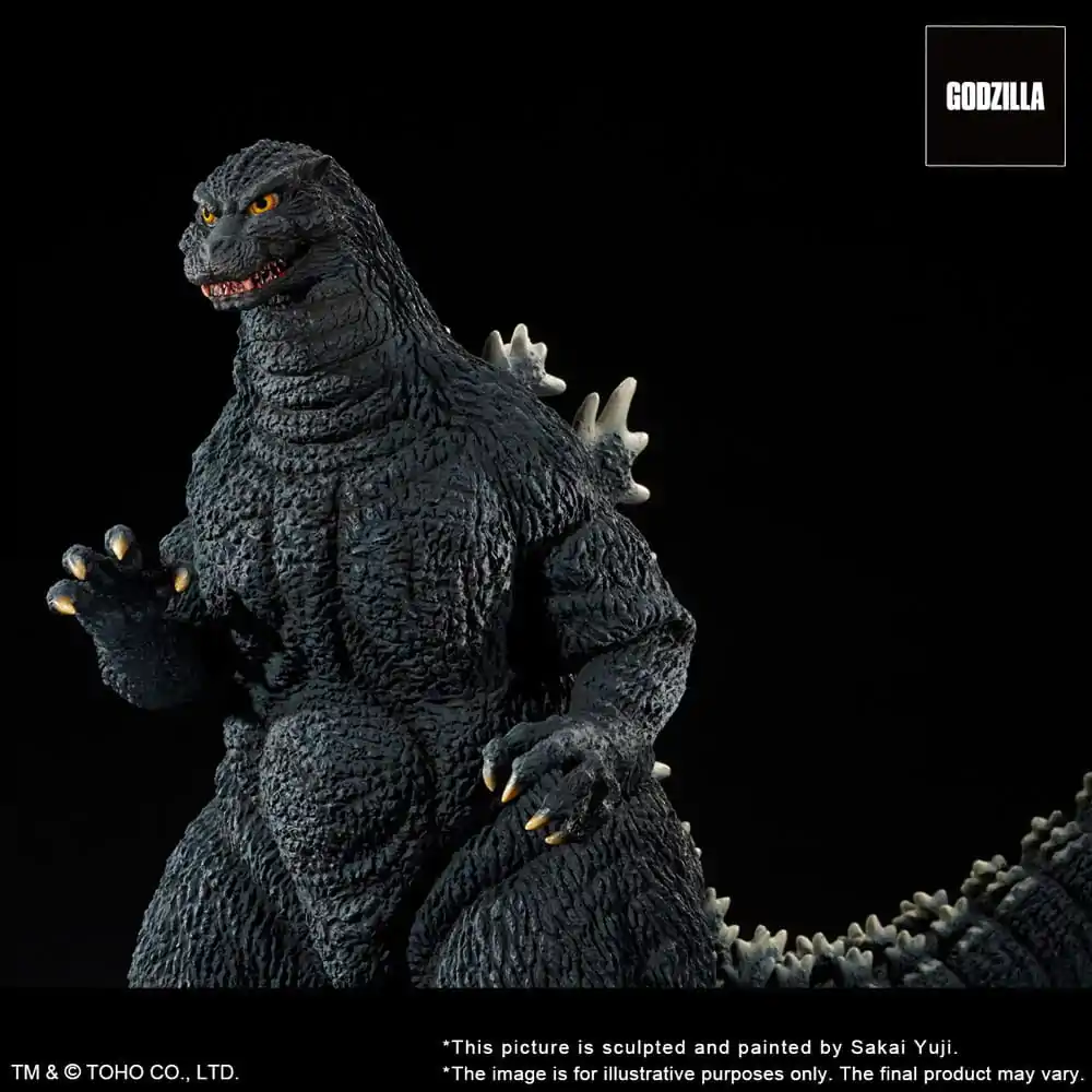 Godzilla 1993 TOHO Yuji Sakai Modeling Collection Statuie PVC Godzilla Gallant Figure in the Suzuka Mountains 35 cm poza produsului