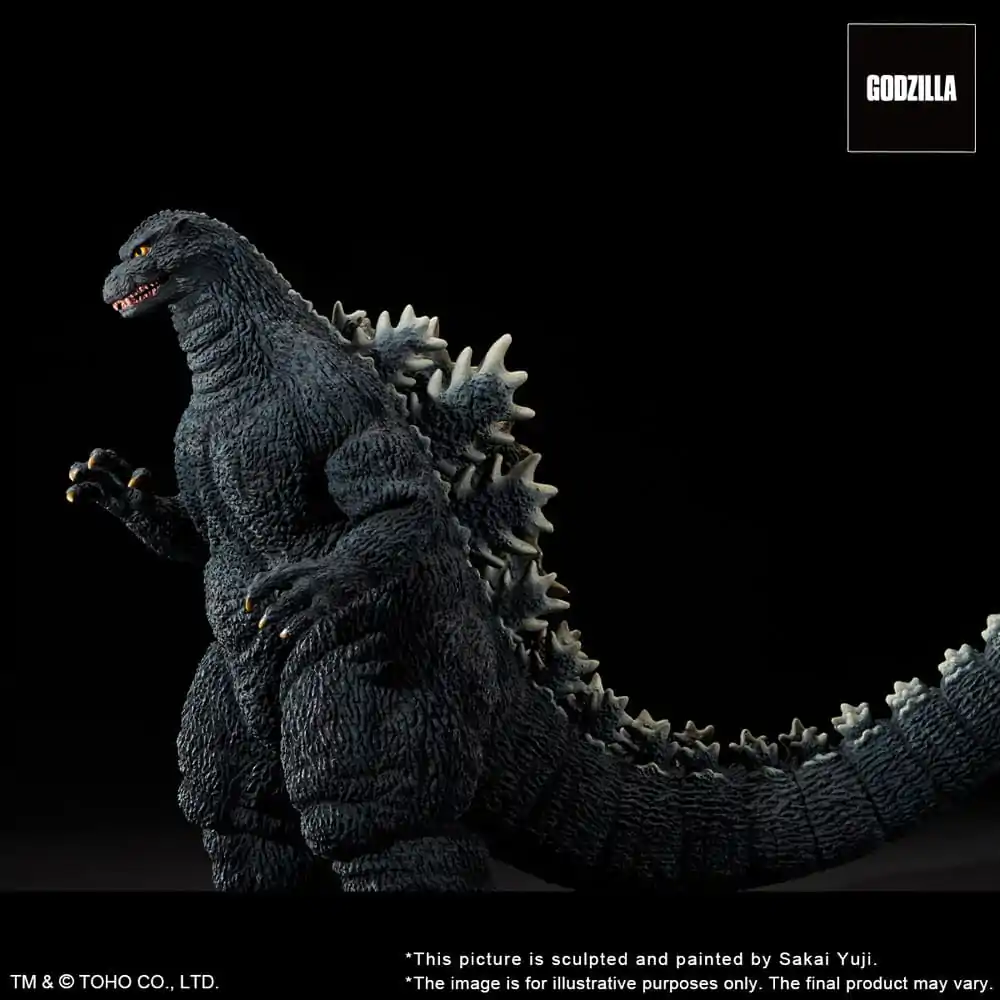 Godzilla 1993 TOHO Yuji Sakai Modeling Collection Statuie PVC Godzilla Gallant Figure in the Suzuka Mountains 35 cm poza produsului