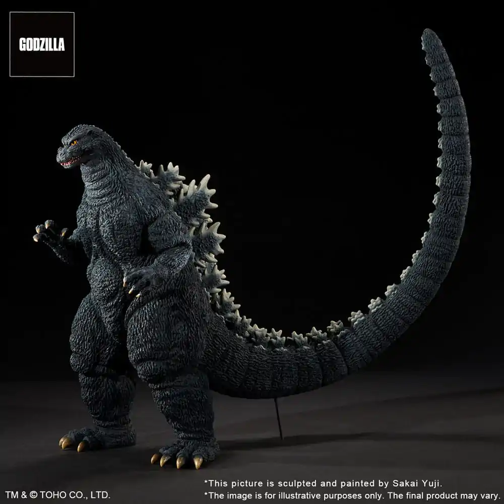 Godzilla 1993 TOHO Yuji Sakai Modeling Collection Statuie PVC Godzilla Gallant Figure in the Suzuka Mountains 35 cm poza produsului