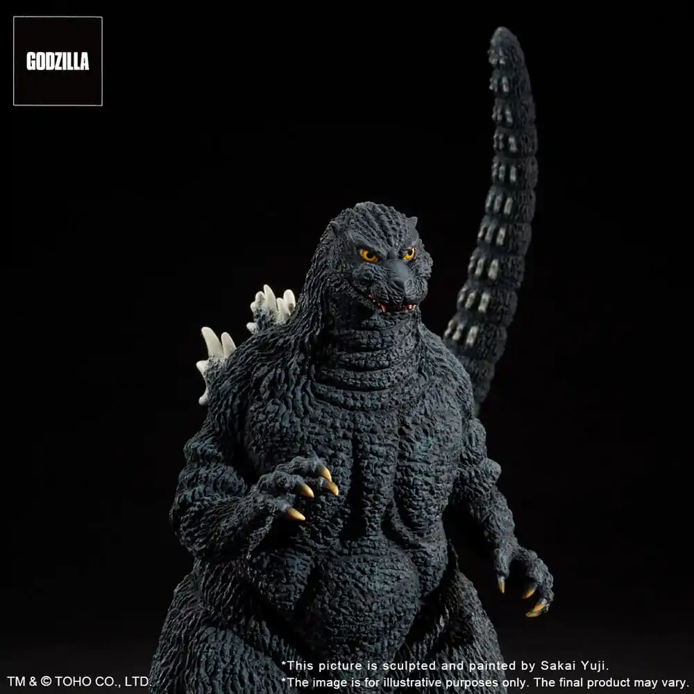 Godzilla 1993 TOHO Yuji Sakai Modeling Collection Statuie PVC Godzilla Gallant Figure in the Suzuka Mountains 35 cm poza produsului