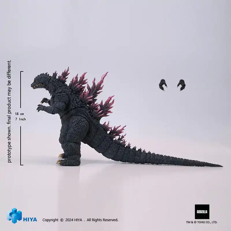 Godzilla 2000: Millennium (1999) Figurina de acțiune de bază rafinată Godzilla 18 cm poza produsului