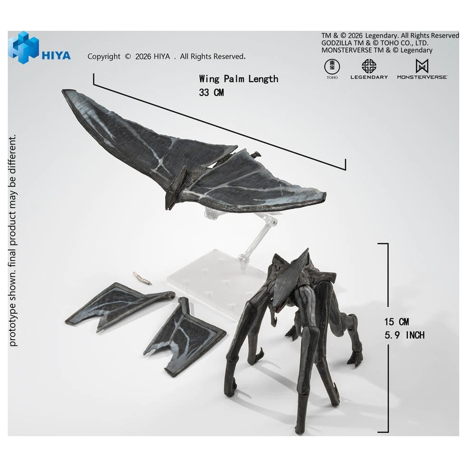 Godzilla (2014) Exquisite Basic figurine de actiune Male & Female Muto Set 16 cm poza produsului