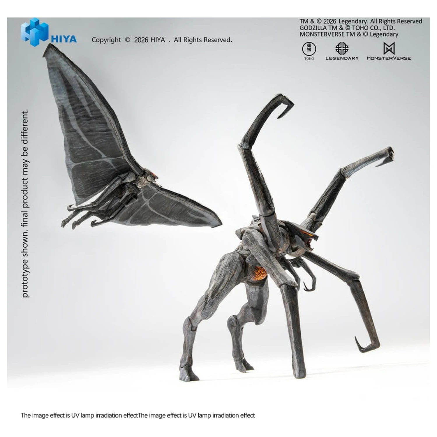 Godzilla (2014) Exquisite Basic figurine de actiune Male & Female Muto Set 16 cm poza produsului