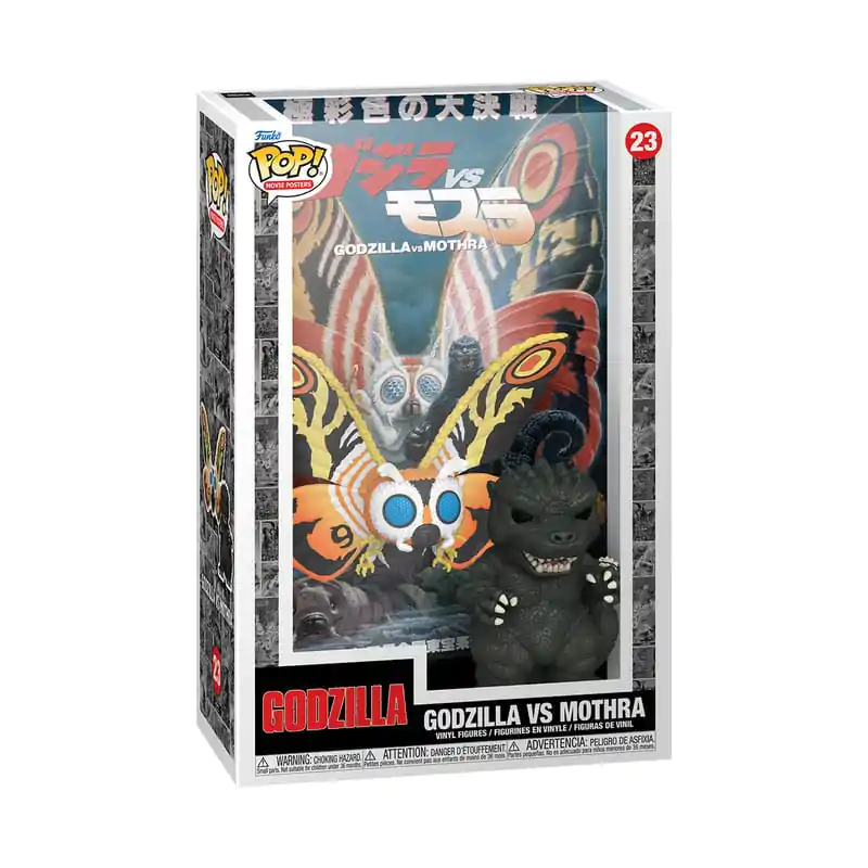 Godzilla 70th Anniversary Funko POP! Poster Film & Figurina Godzilla vs Mothra 9 cm poza produsului