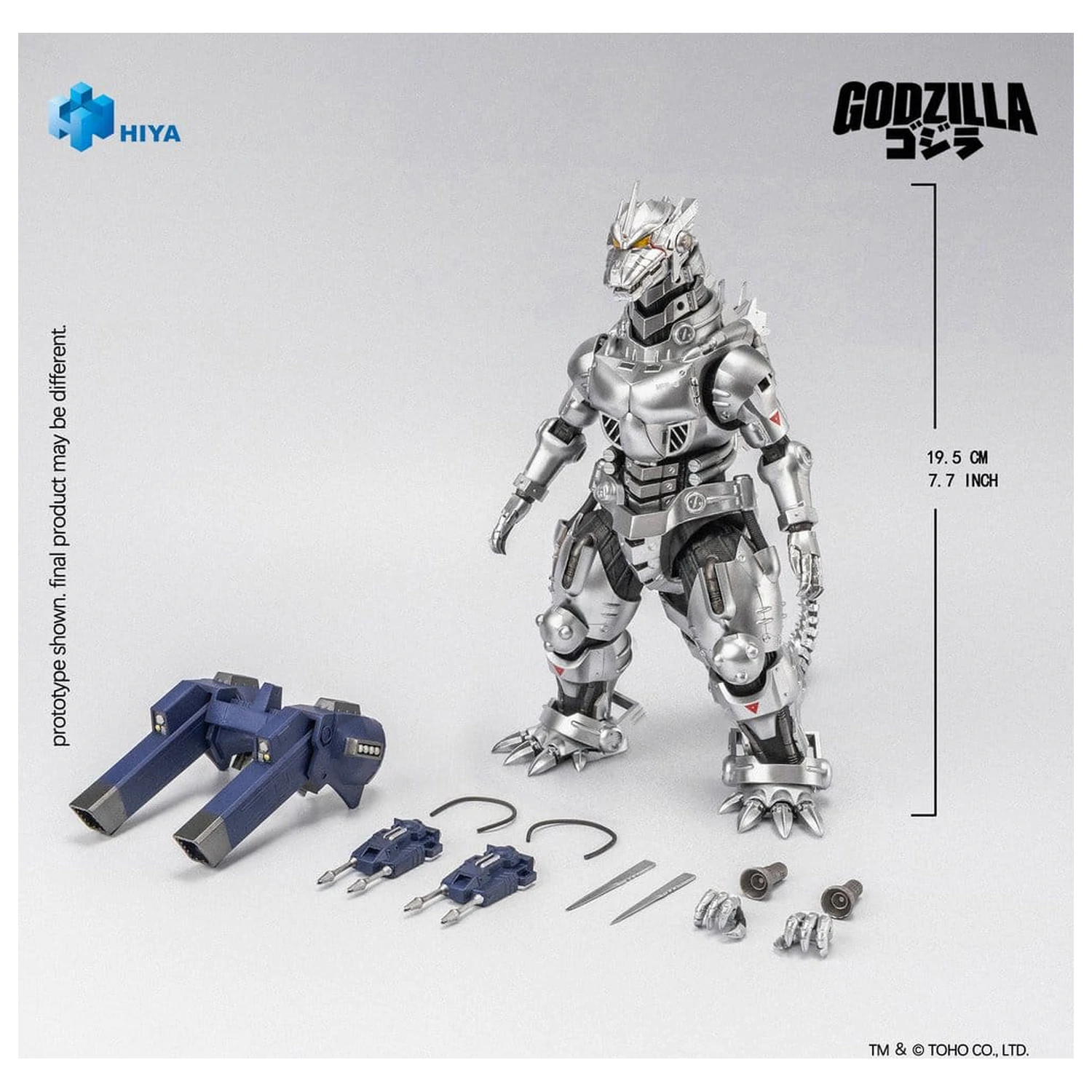 Godzilla Against Mechagodzilla (2002) Exquisite Basic Series figurina de actiune Mechagodzilla MFS-3 20 cm poza produsului