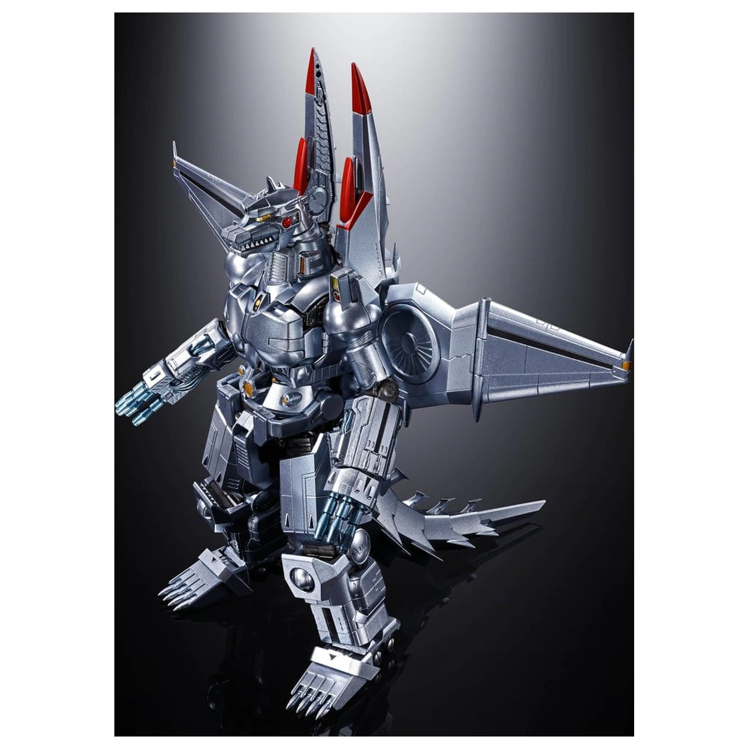 Godzilla Chogokin Diecast Action Figure Mechagodzilla (Ohrai Noriyoshi poster Ver.) 17 cm poza produsului