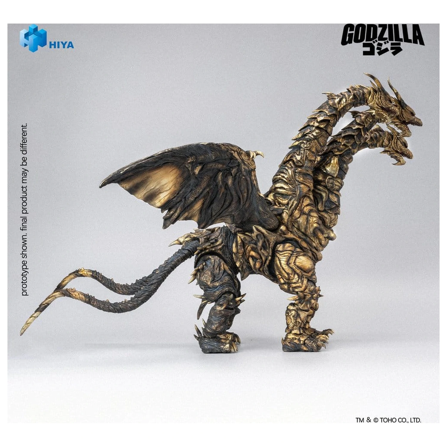 Godzilla: Final Wars (2004) Exquisite Basic Series figurina de actiune Keizer Ghidorah 25 cm poza produsului