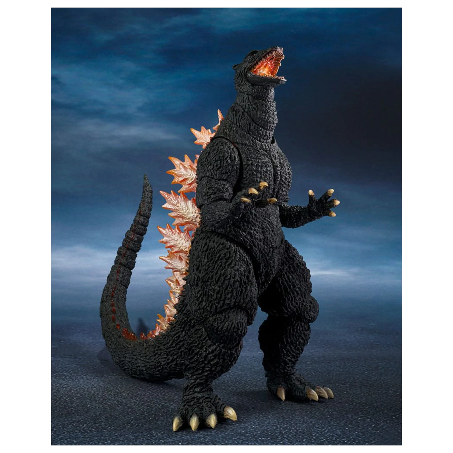 Godzilla: Final Wars S.H.MonsterArts figurina de actiune Godzilla Heat Ray Ver. vs. New Gotengo 16 cm poza produsului