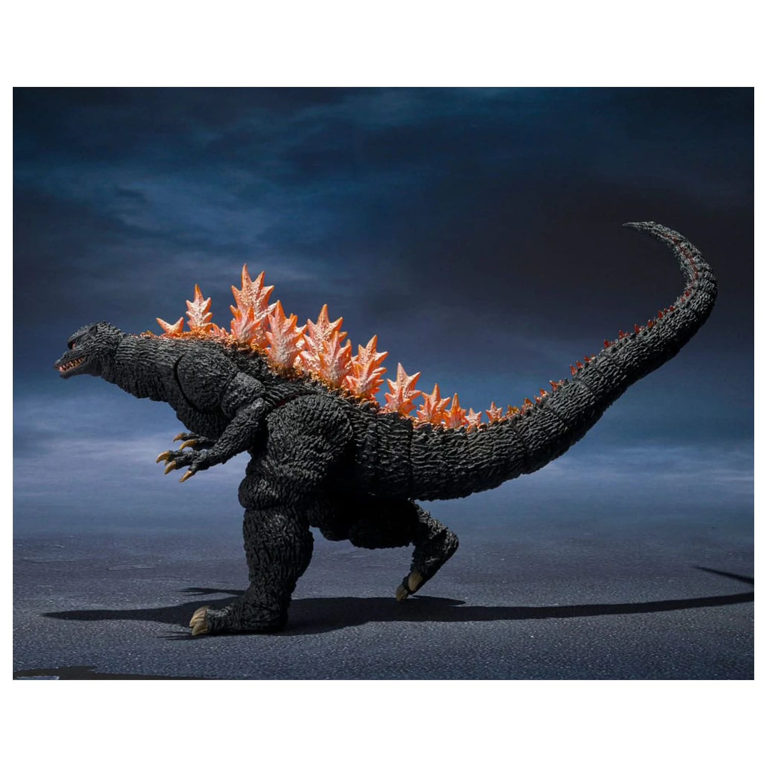Godzilla: Final Wars S.H.MonsterArts figurina de actiune Godzilla Heat Ray Ver. vs. New Gotengo 16 cm poza produsului