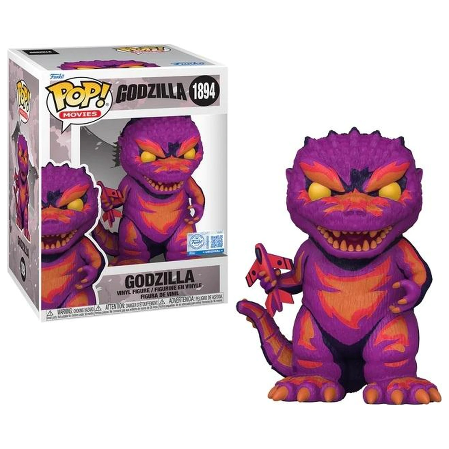 GODZILLA Funko POP Premium Godzilla (Retro-Futurism) poza produsului