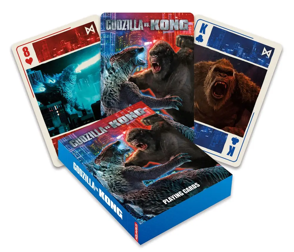 Godzilla Playing Cards Godzilla vs. Kong cărți de joc poza produsului