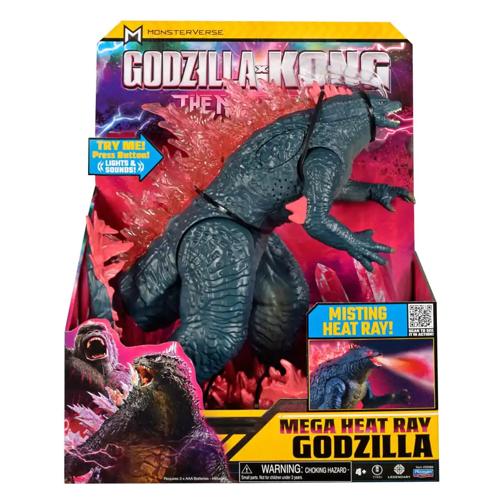 Godzilla × Kong: The New Empire Mega Titans Figurina de acțiune Godzilla 33 cm poza produsului
