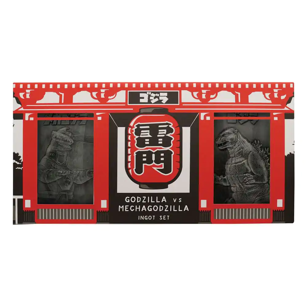 Godzilla Set Medalion Aniversar 70 Ani Ediție Limitată poza produsului