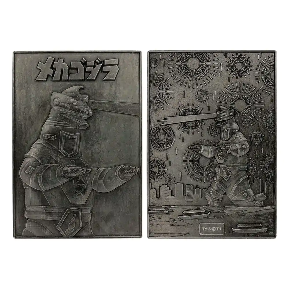 Godzilla Set Medalion Aniversar 70 Ani Ediție Limitată poza produsului