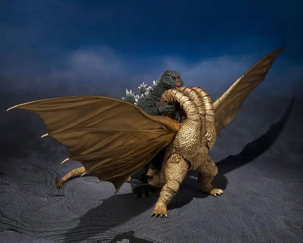 Godzilla S.H. Monster Arts Figurina de actiune King Ghidora (1972) 25 cm poza produsului