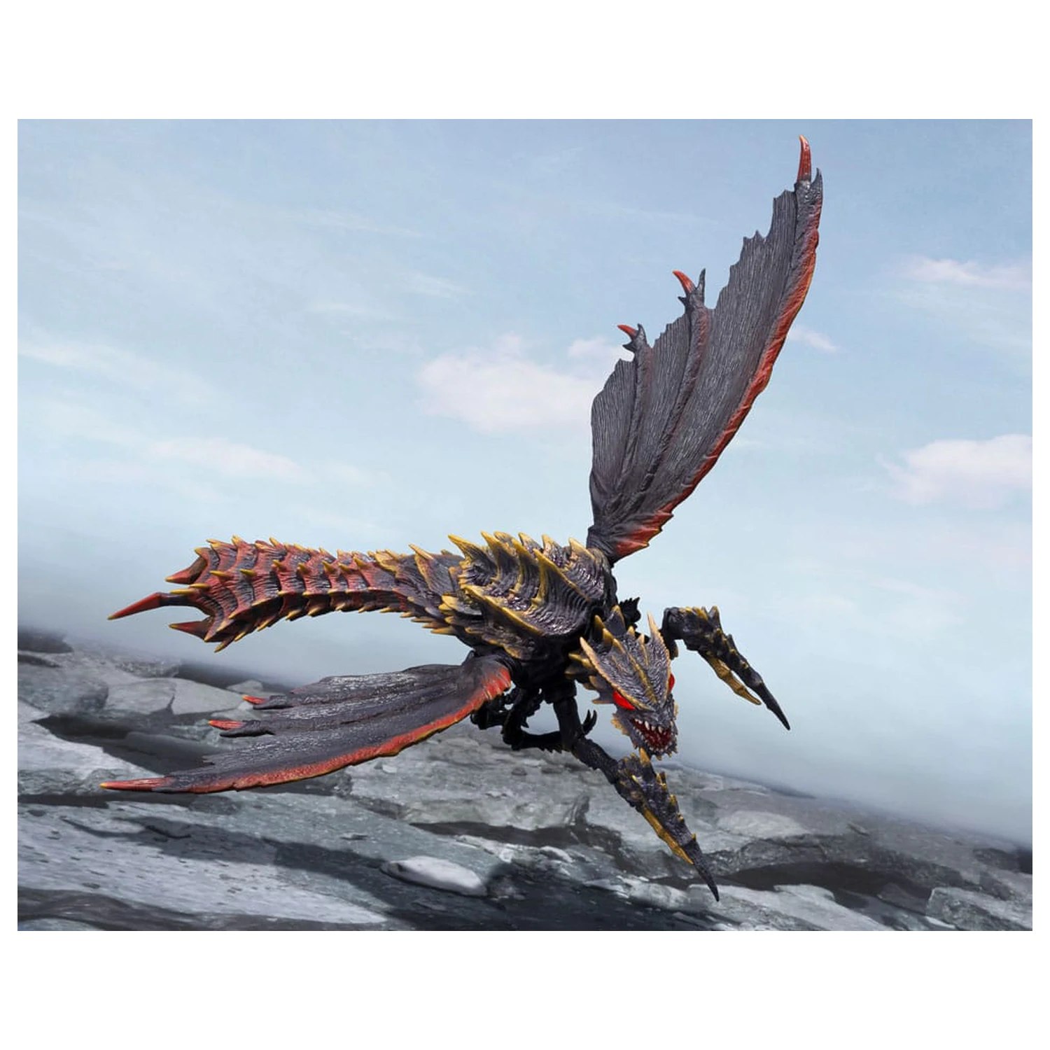 Godzilla S.H. Monster Arts figurina de actiune Megaguirus Evolution Set 21 cm poza produsului