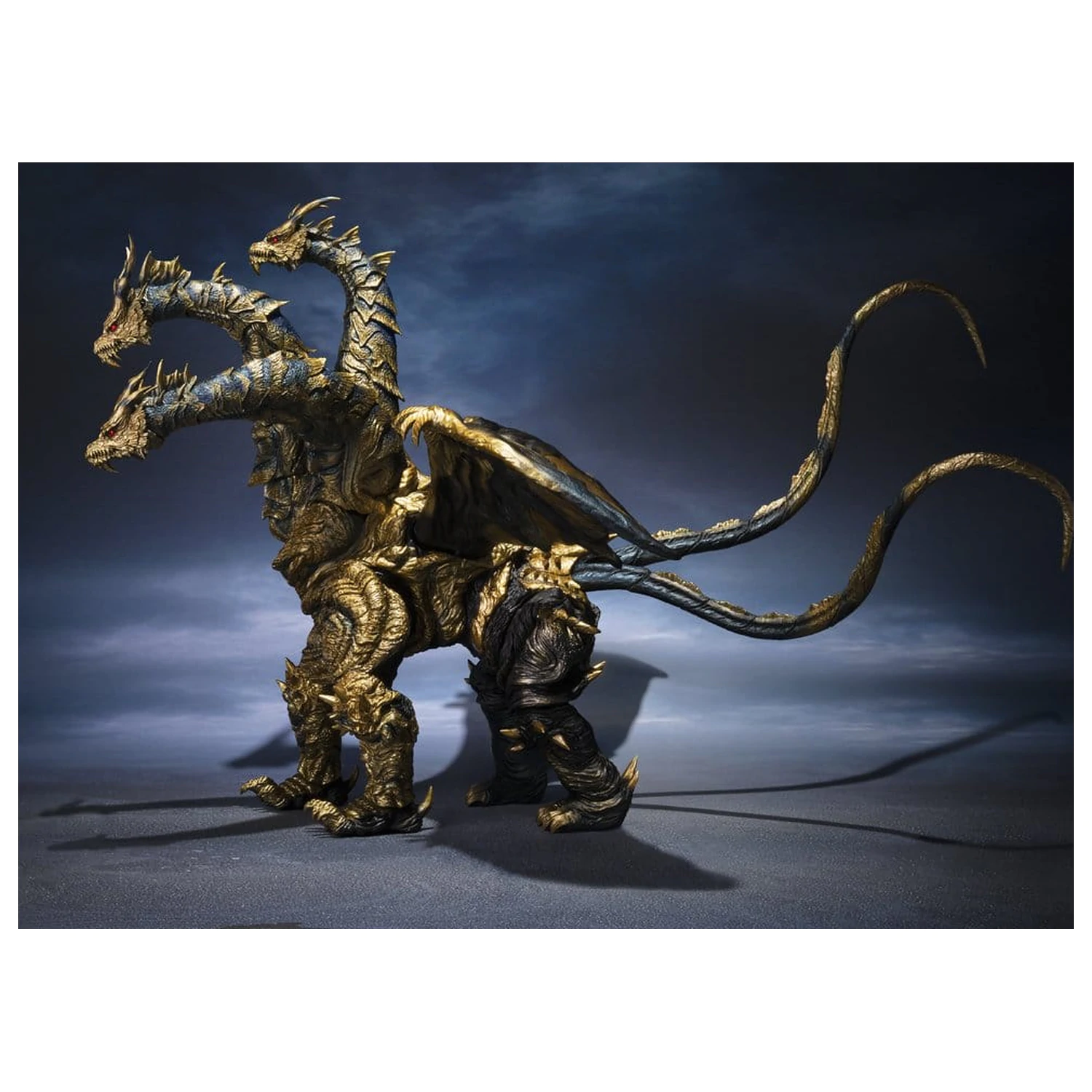 Figurina de actiune Godzilla S.H.MonsterArts Kaizer Ghidorah 25 cm poza produsului