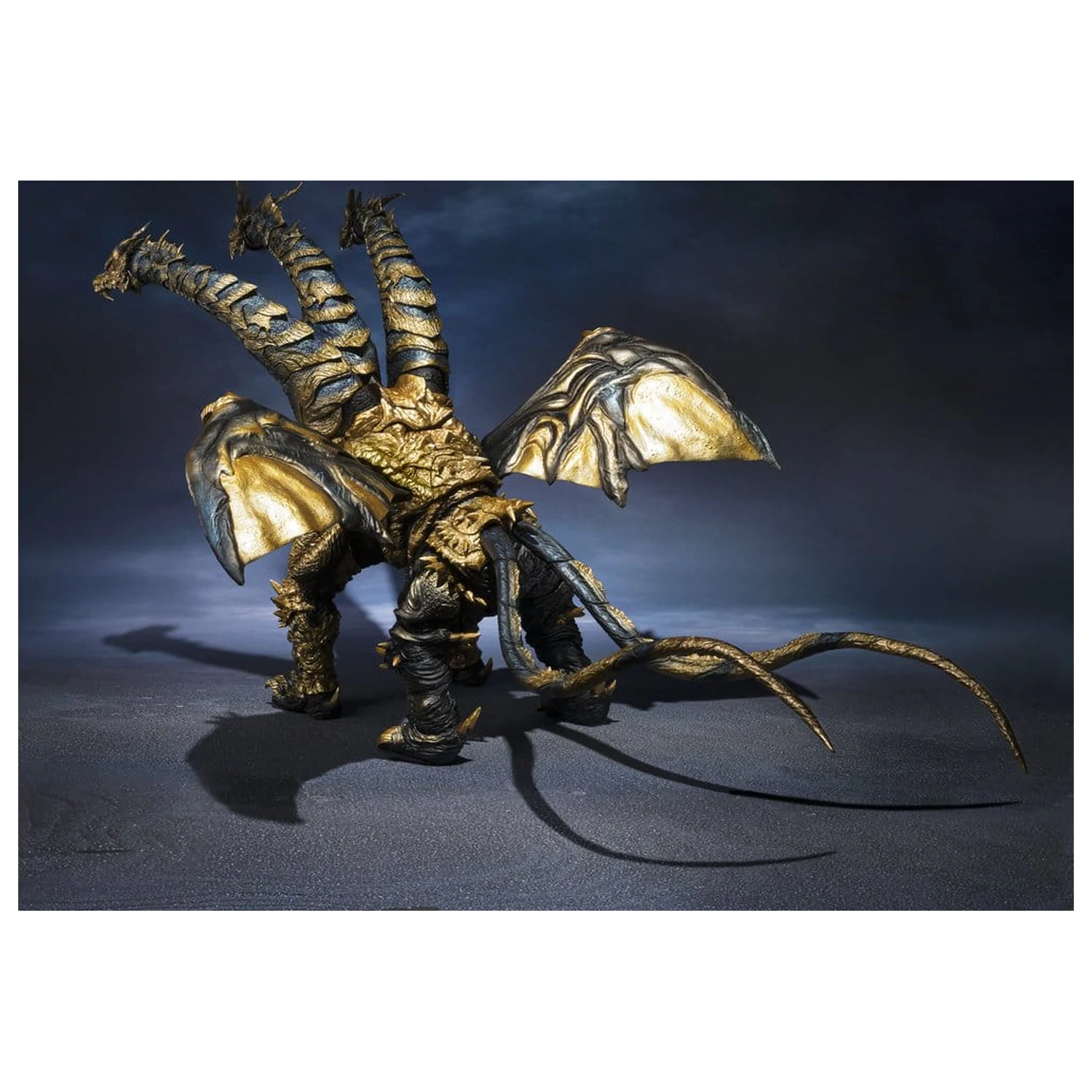 Figurina de actiune Godzilla S.H.MonsterArts Kaizer Ghidorah 25 cm poza produsului