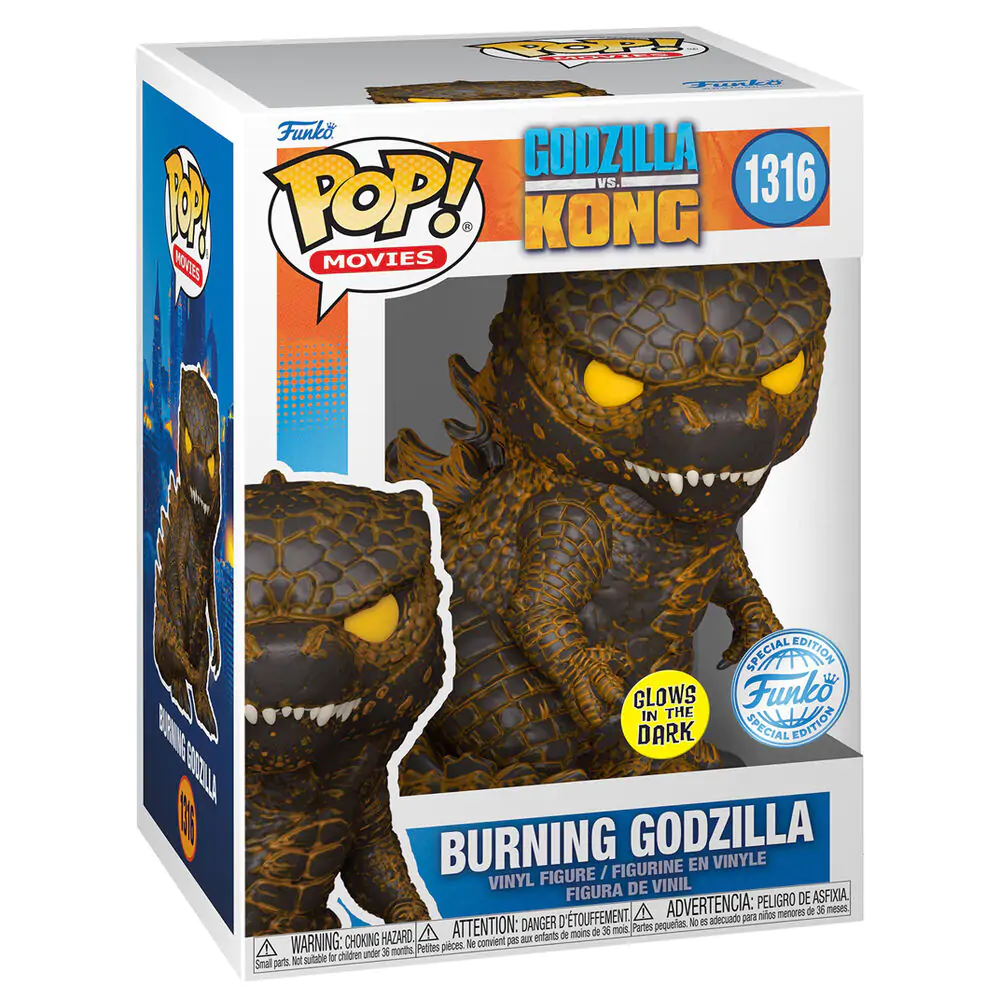 Godzilla Singular Point POP! Animation Figurina din vinil Godzilla Incendiara (GW) 9 cm poza produsului