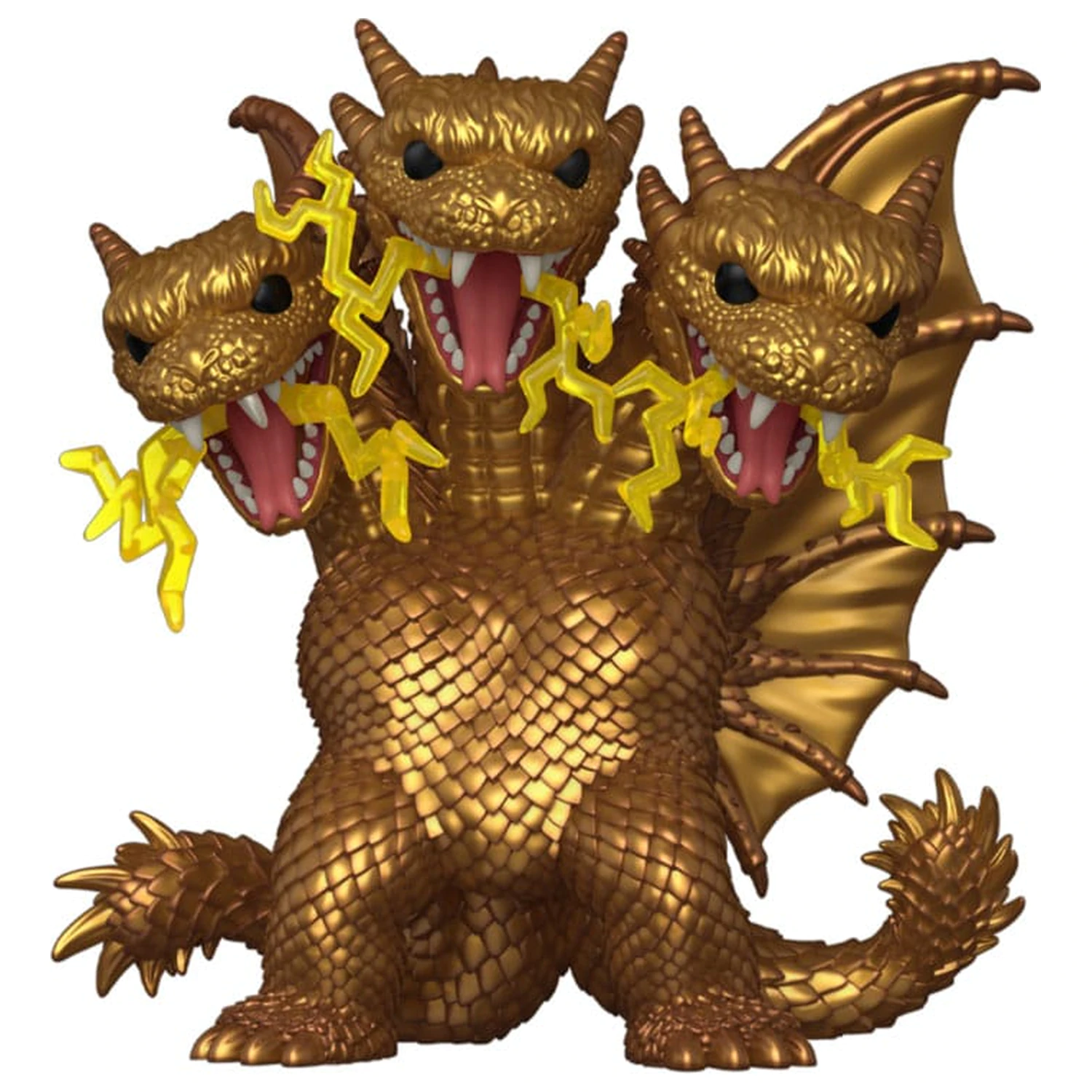 Godzilla Super Sized Funko POP! Movies Figurina de vinil King Ghidora (Electric) 15 cm poza produsului