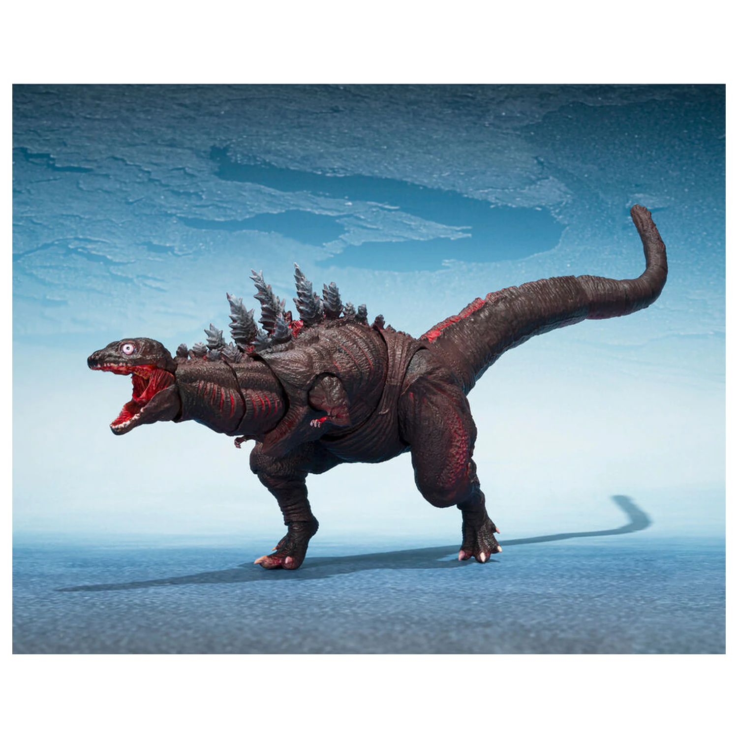 Godzilla The Second Form & Third Form & Giant Unidentified Creature S.H. MonsterArts set figurine poza produsului