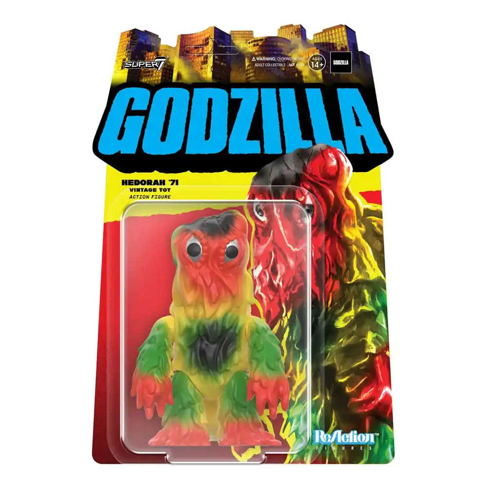 Godzilla Toho ReAction Figurina de Acțiune Hedorah Vintage Toy 10 cm poza produsului