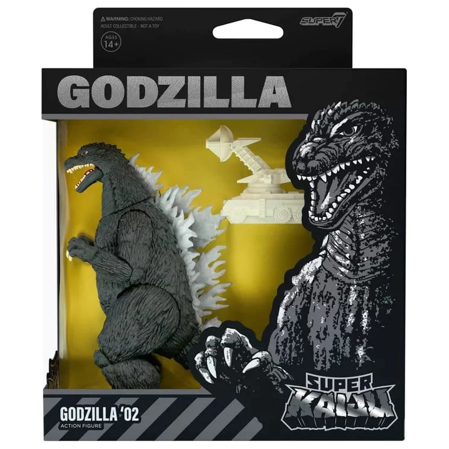 Godzilla Toho Super Kaiju figurina de actiune Wave 03 Godzilla '02 poza produsului