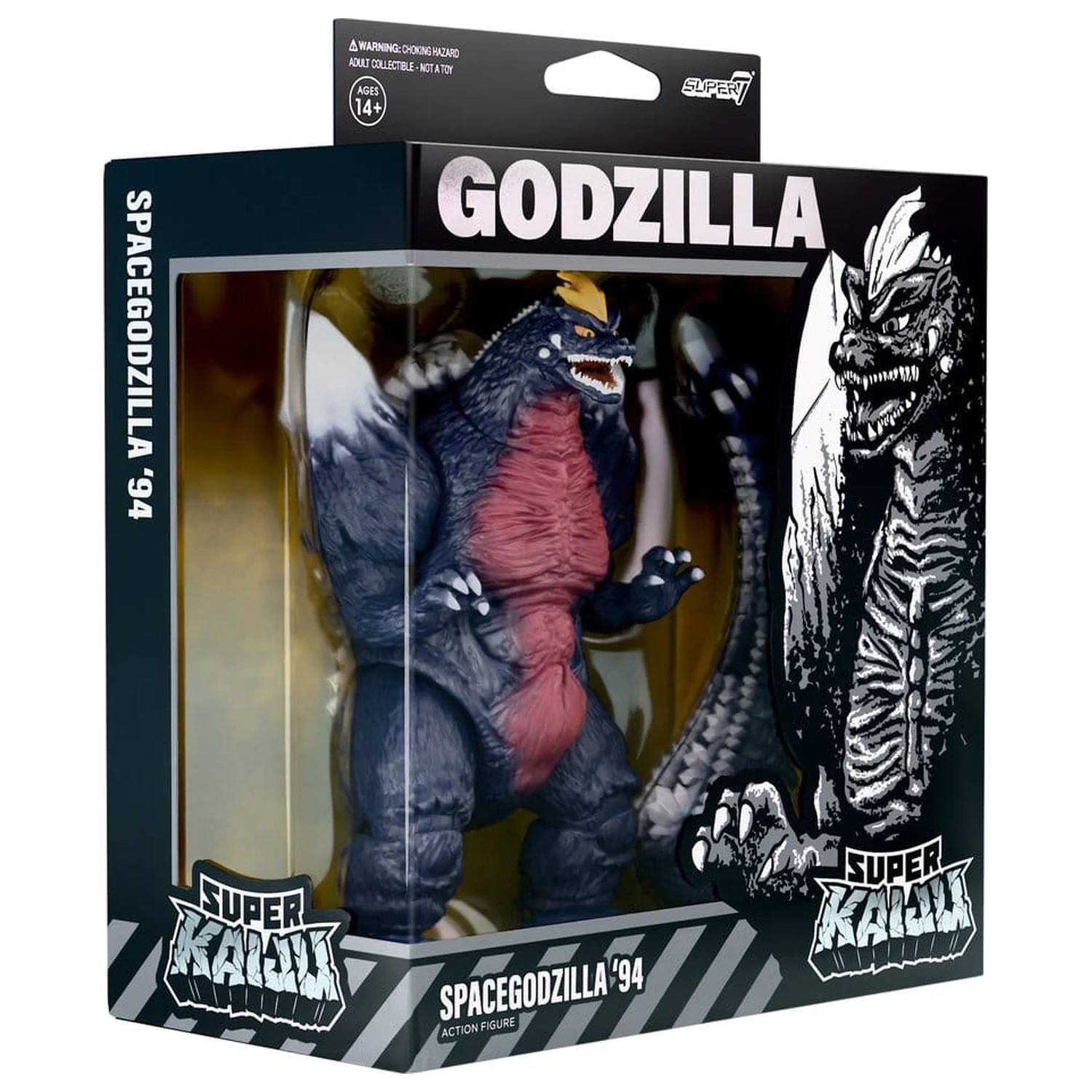 Godzilla Toho Super Kaiju figurina de actiune Wave 04 Space Godzilla '94 poza produsului