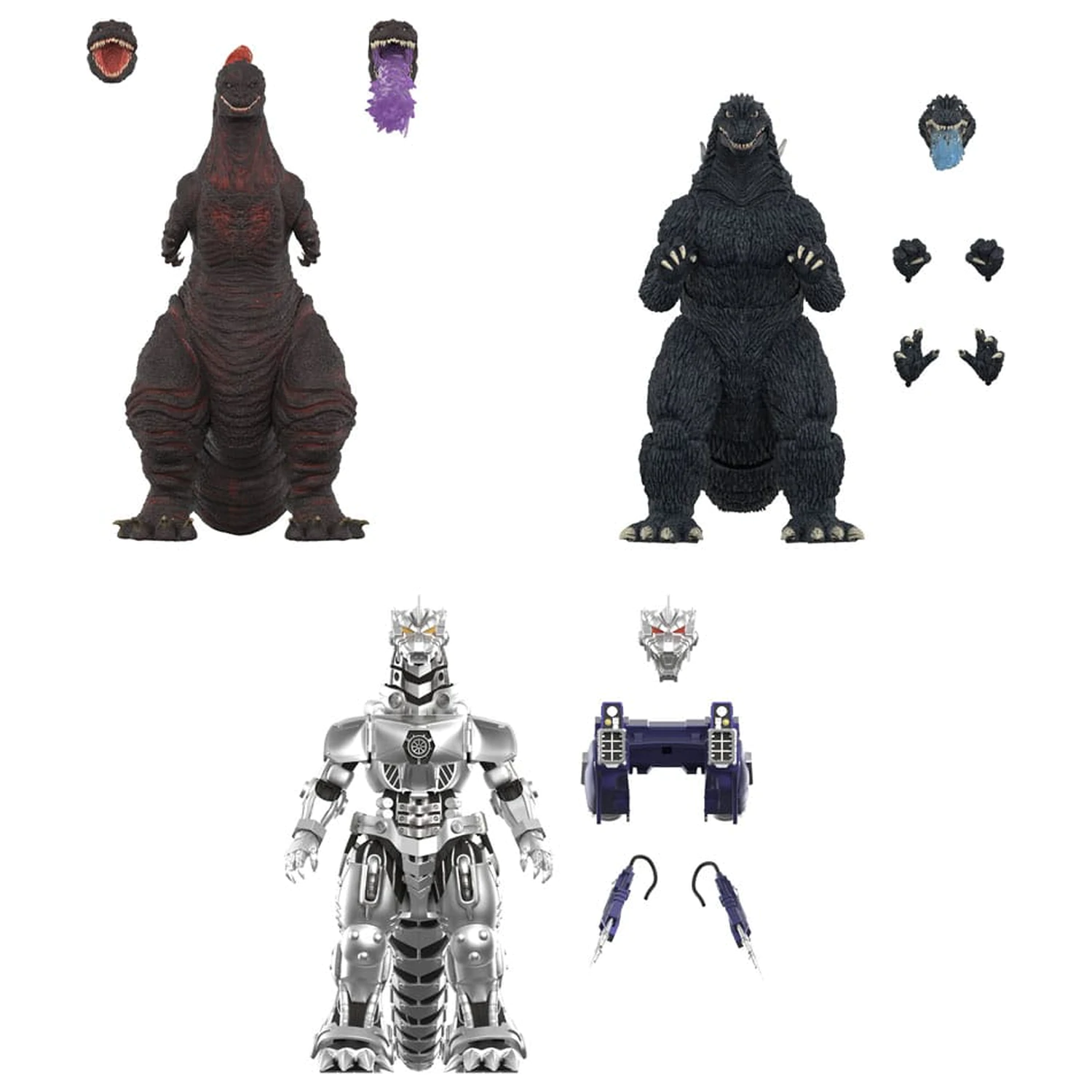 Godzilla Toho Ultimates figurina de actiune Wave 06 Kiryu MechaGodzilla 21 cm poza produsului