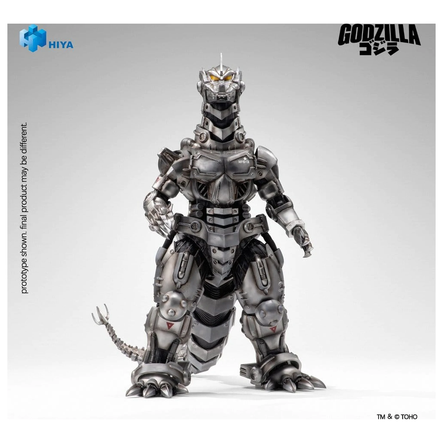 Godzilla Tokyo S.O.S. (2003) Exquisite Basic Series Figurina de acțiune Mechagodzilla Heavy Arms / High Mobility Version 20 cm poza produsului