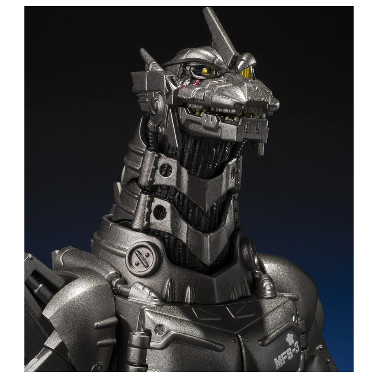 Godzilla: Tokyo S.O.S. S.H.MonsterArts Figurina de actiune Diecast Kiryu (Heavily Armed Type / High Mobility Type) "Tokyo SOS" -Movie Graphic Plus- 16 cm poza produsului