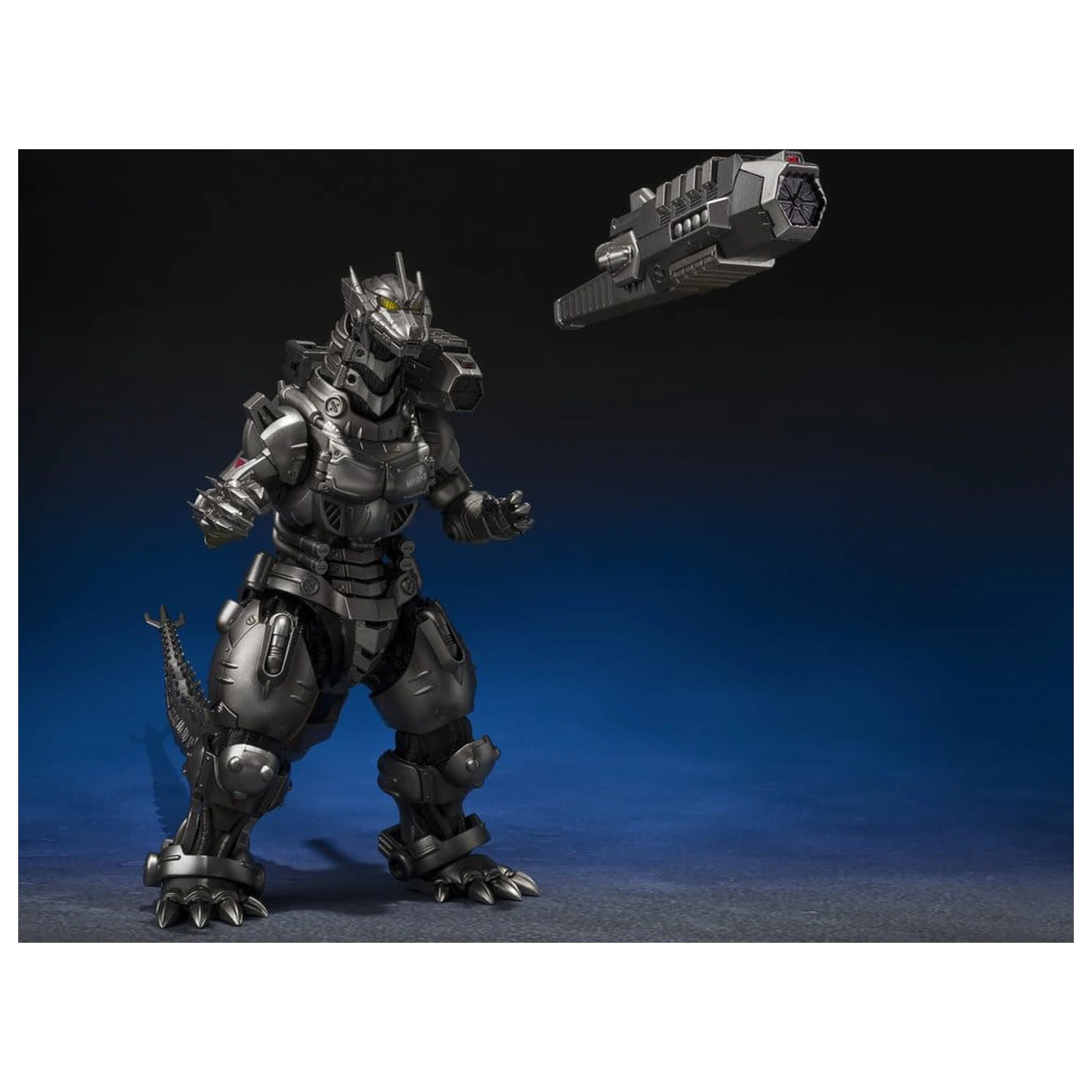 Godzilla: Tokyo S.O.S. S.H.MonsterArts Figurina de actiune Diecast Kiryu (Heavily Armed Type / High Mobility Type) "Tokyo SOS" -Movie Graphic Plus- 16 cm poza produsului