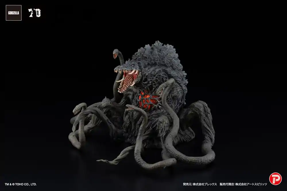 Godzilla vs. Biollante Hiper Modering EX Gekizou Series Statuie PVC Biollante Black light Ver. 13 cm poza produsului