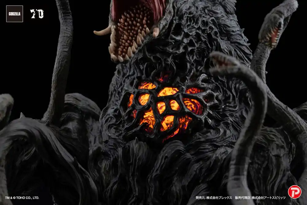 Godzilla vs. Biollante Hiper Modering EX Gekizou Series Statuie PVC Biollante Black light Ver. 13 cm poza produsului