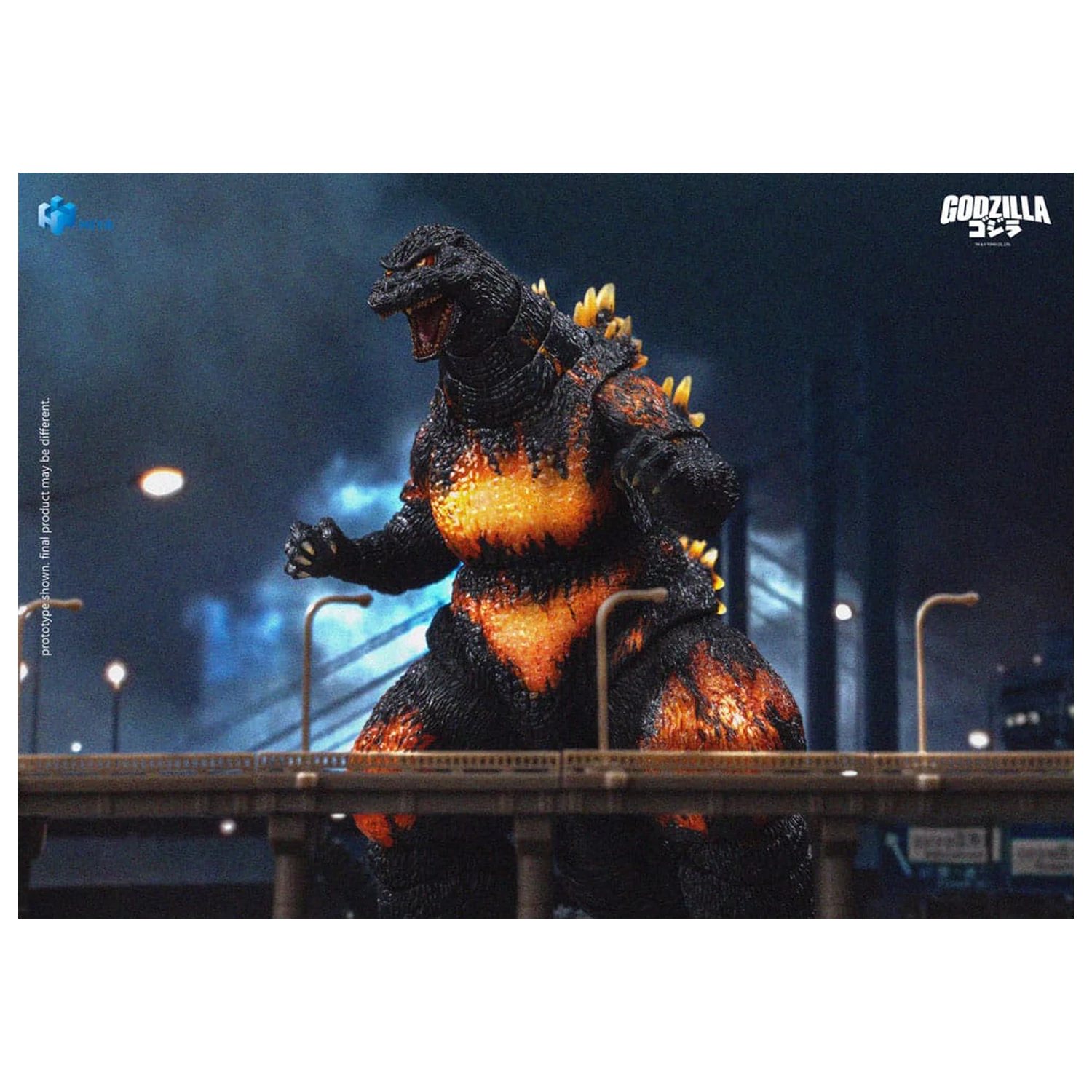 Godzilla vs. Destoroyah (1995) figurina de actiune Exquisite Basic Burning Godzilla 18 cm poza produsului