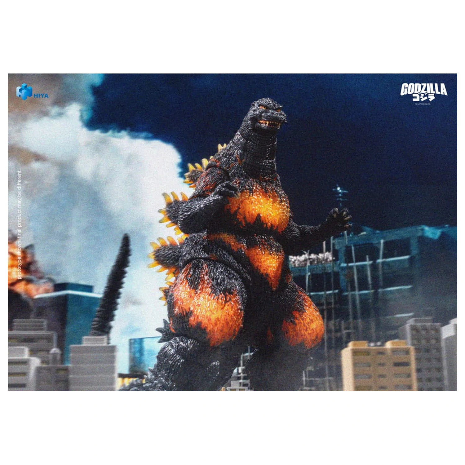 Godzilla vs. Destoroyah (1995) figurina de actiune Exquisite Basic Burning Godzilla 18 cm poza produsului