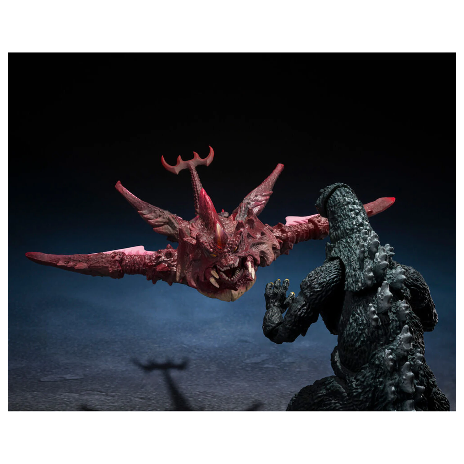 Godzilla vs. Destroyah Godzilla Junior & Destroyah S.H. Monster Arts set figuri poza produsului